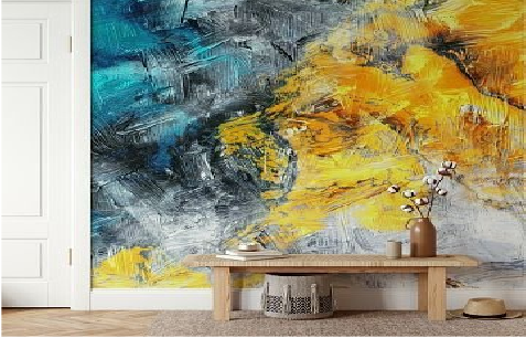 洞口墙面油画如何保养？