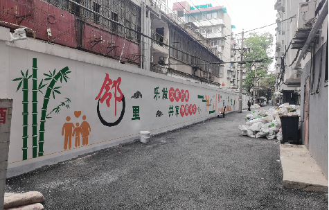 洞口在地面做彩绘如何能更持久？