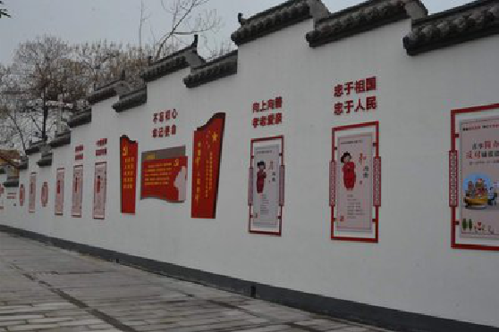 洞口墙体彩绘-乡村文化墙