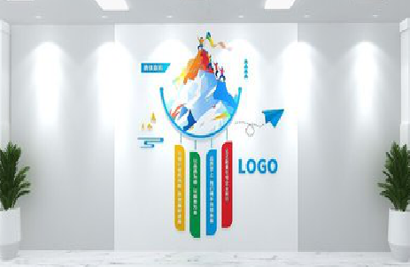 洞口公司企业形象墙的工艺材料有哪些？